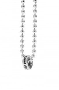 Good Art #3 Ball Chain Necklace w/ Smooth Rondel - Image 2